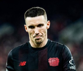 德甲劲旅勒沃库森主场0-0战平奥林匹亚科斯，总比分2-0晋级欧冠16强