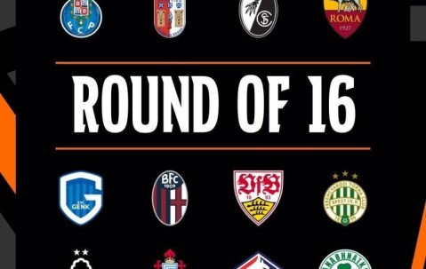 欧联1/8决赛：罗马与博洛尼亚迎意甲内战 维拉PK里尔