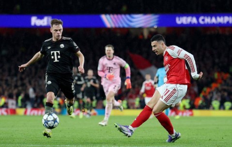 就差冠军！枪手十年首胜拜仁领跑欧冠，教授之后的最强阵容现世