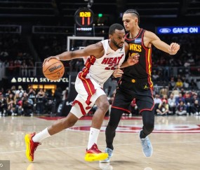 韦尔16+13鲍威尔25+7+5 约翰逊24分热火送老鹰五连败