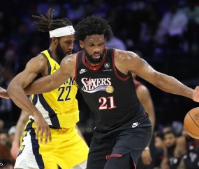 恩比德狂砍39+9乔治23分 76人主场胜步行者