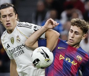 (外代二线)足球——西甲联赛:皇马胜巴萨