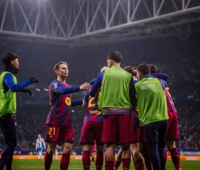 巴萨豪取9连胜，49分领跑西甲榜首，全方位完爆皇马